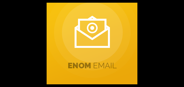 Item cover for download Enom Email For WHMCS